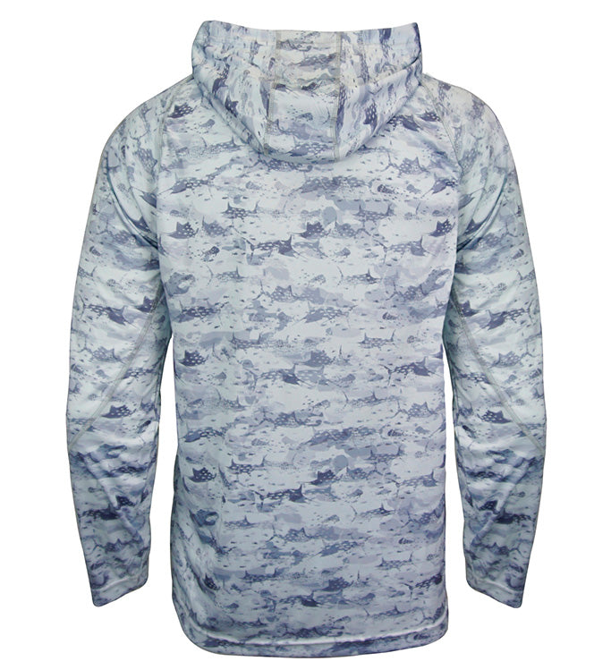 Men's Billfish Camo UV Fishing Hoodie