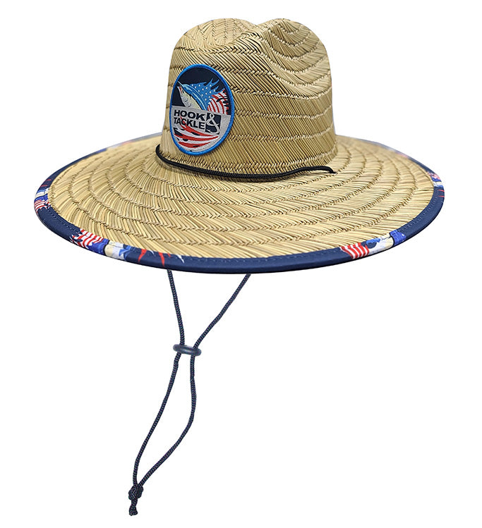 Sails & Stripes Straw Hat