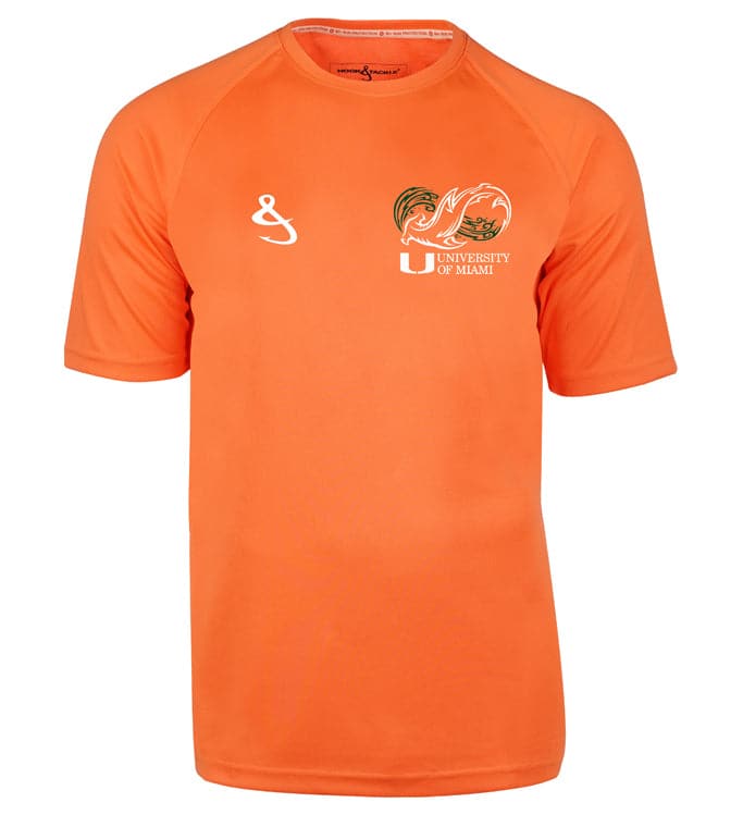 Men's Univ. of Miami Seamount S/S Shirt