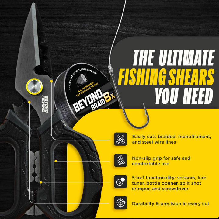 6.5" Omni Pro Fishing Shears