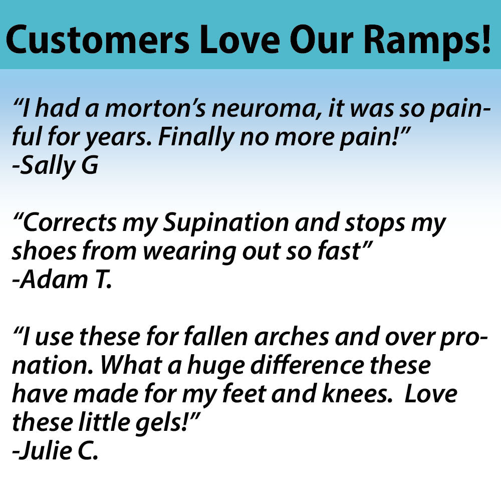 Soul Insole stackable supports and gel ramps, showing flexible, cushioned support for improved comfort and stability.