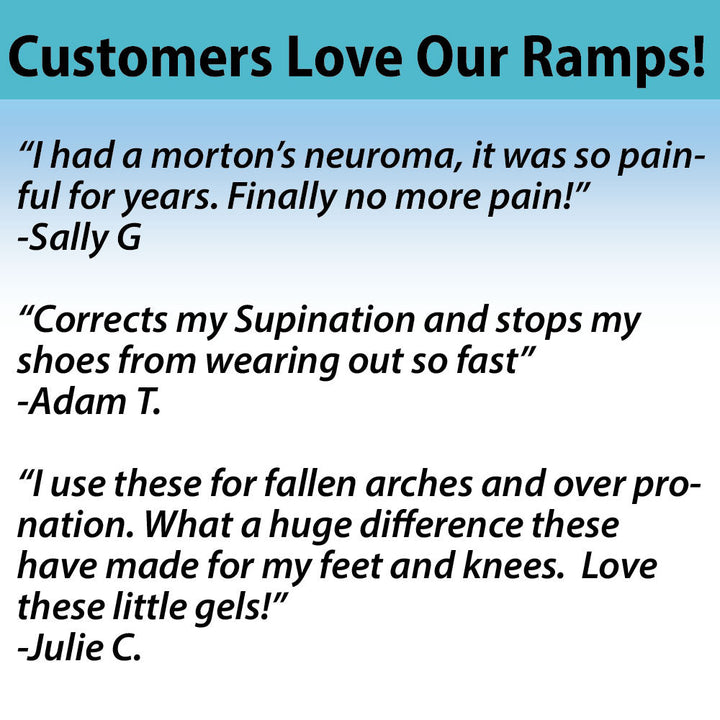 Soul Insole stackable supports and gel ramps, showing flexible, cushioned support for improved comfort and stability.