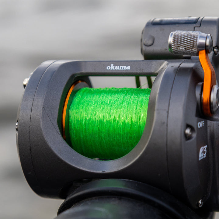 Reaction Tackle Nylon Monofilament Fishing Line - 1 Pound Jumbo Spools