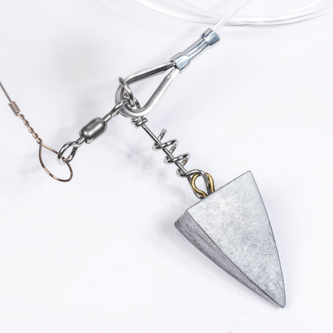 BlacktipH Mustad Surf Fishing Shark Rig with 11/0 Mustad 39950NP Hook