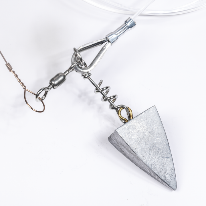 BlacktipH Mustad Surf Fishing Shark Rig with 11/0 Mustad 39950NP Hook