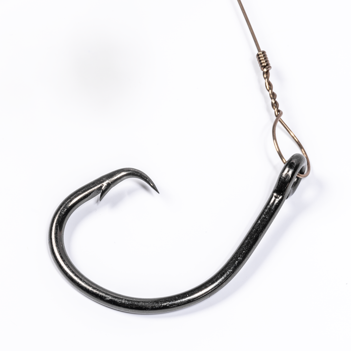 BlacktipH Mustad Surf Fishing Shark Rig with 11/0 Mustad 39950NP Hook