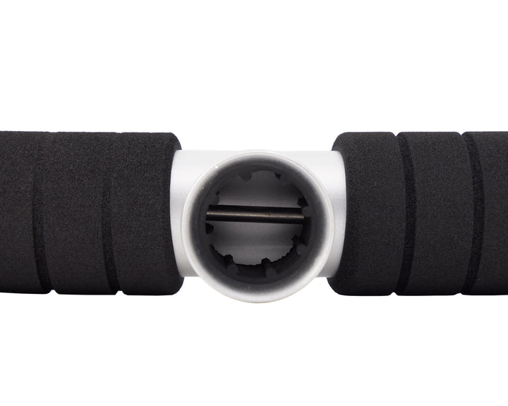 Silver T-Bar Rod Cushion by Stand Up Fishing, featuring padded cushioning for fishing rod support and comfort.