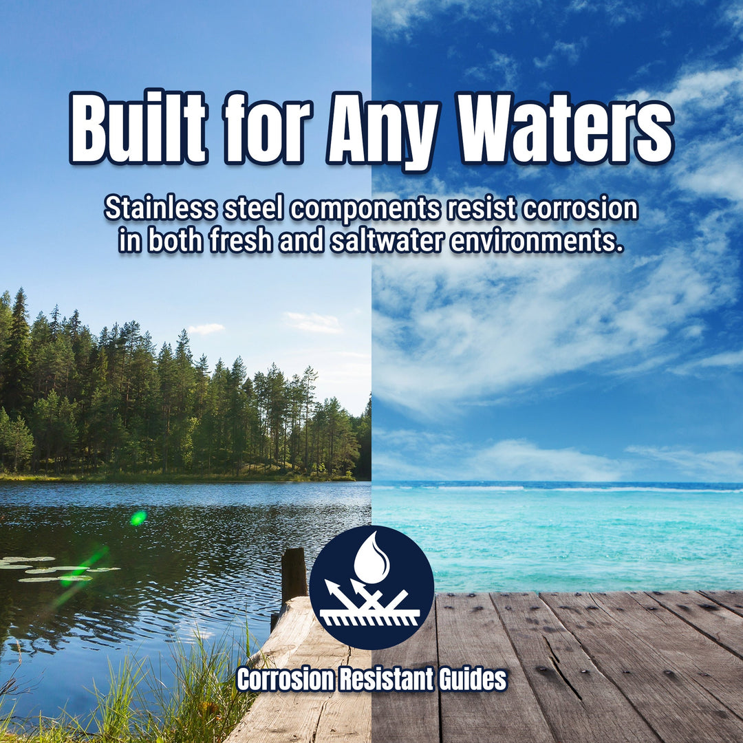 Reaction Tackle Telescopic Spinning Rod – Carbon Travel Fishing Rod – Collapsible Rod for Freshwater and Saltwater - NEW