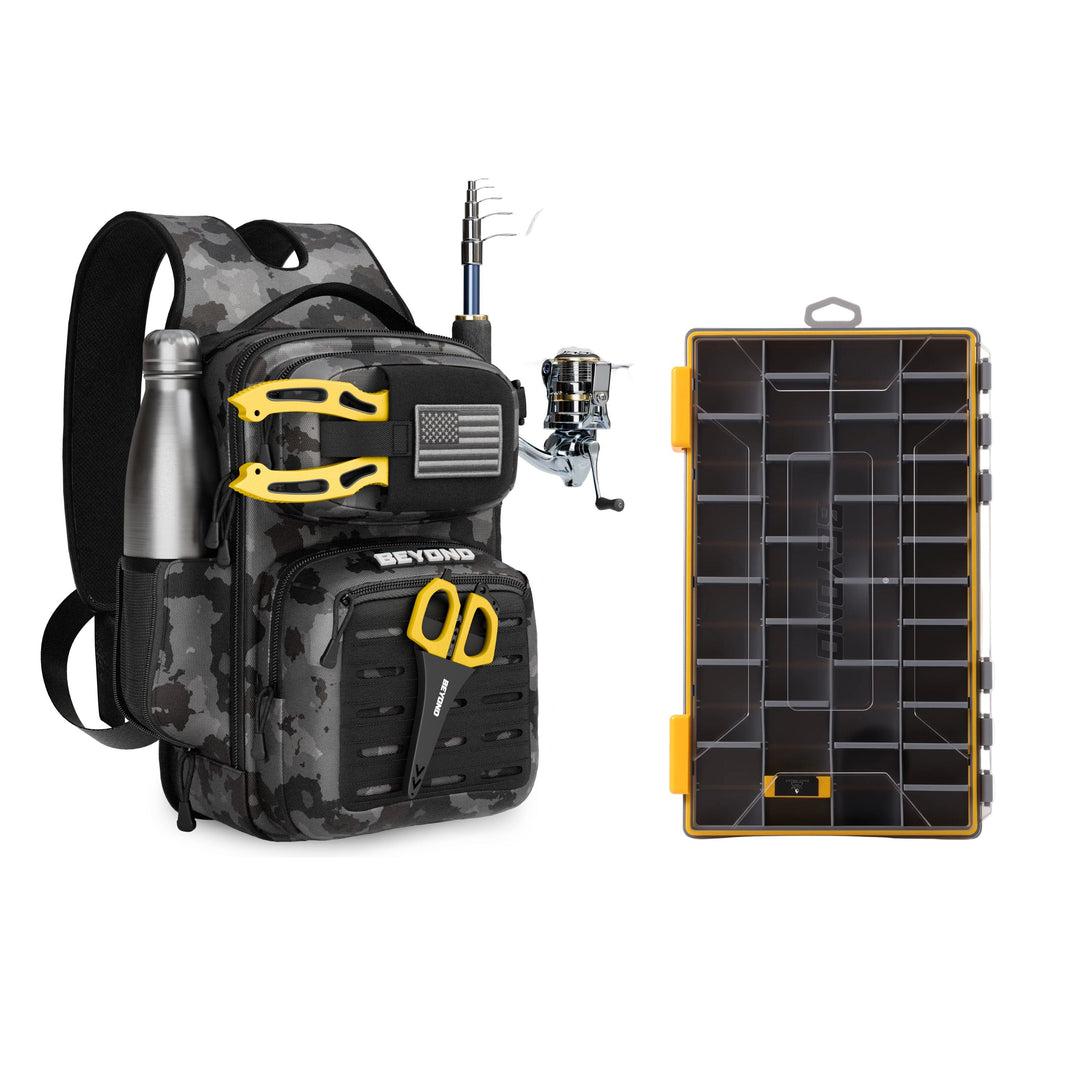 Beyond Fishing Voyager Tackle Bag With or Without Tackle Box