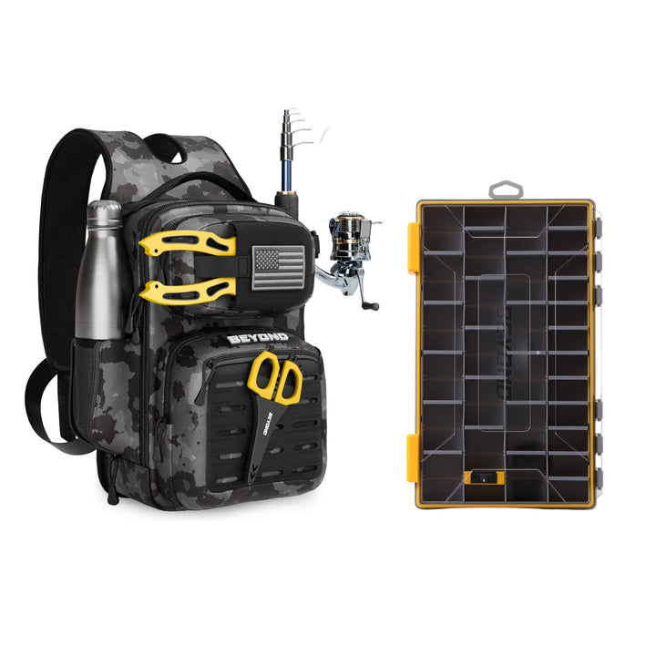 Beyond Fishing Voyager Tackle Bag With or Without Tackle Box