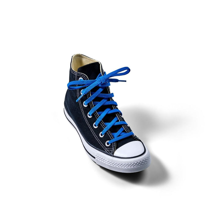 Sonic Blue Bread elastic shoelace with stretchy, durable design for easy slip-on sneakers or casual shoes.