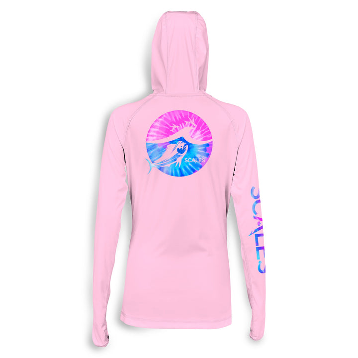 Tide Dye Flyer Womens Hooded Performance