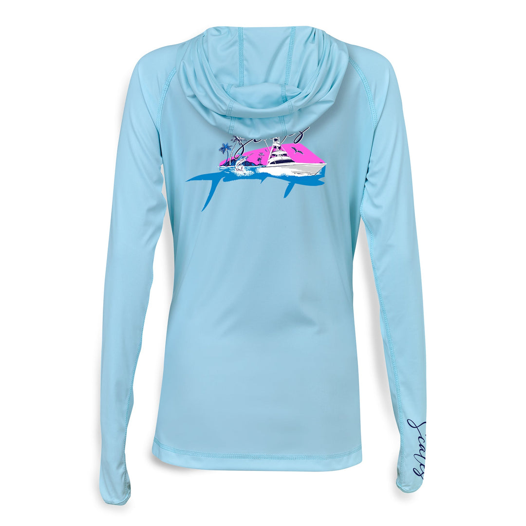 Mahi Slam Womens Hooded Performance
