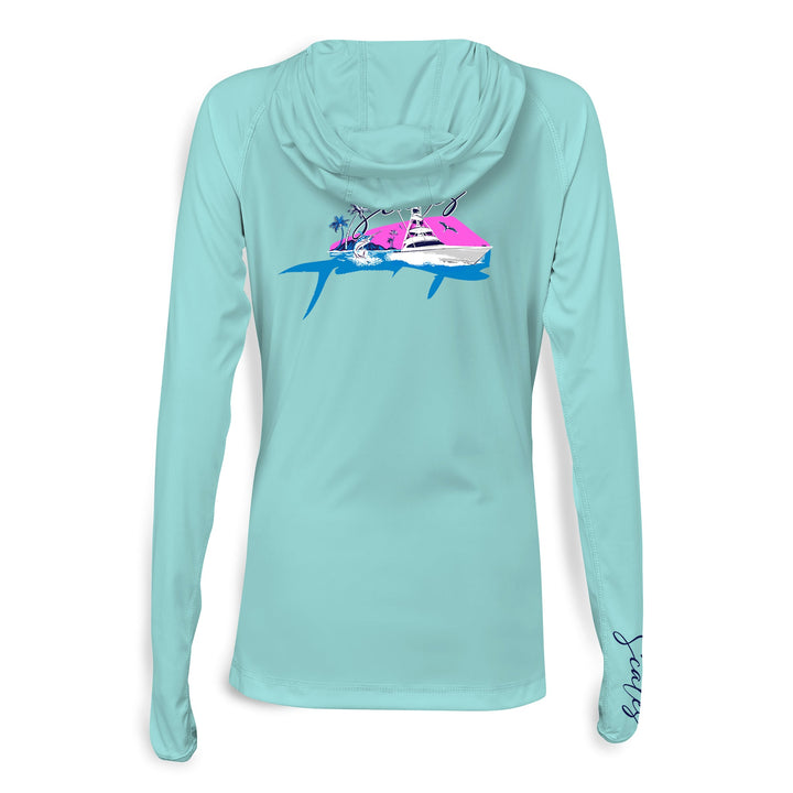 Mahi Slam Womens Hooded Performance