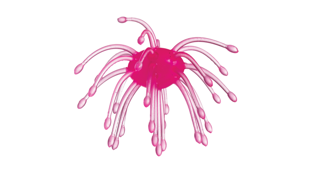 Pink WEBBER fishing lure by G-Ratt Baits with realistic fish scale pattern and treble hooks for freshwater fishing.