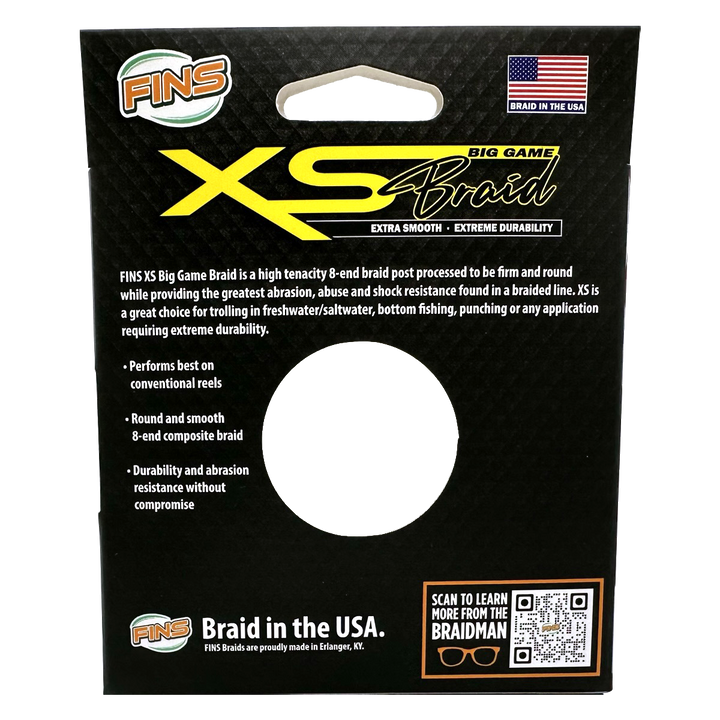XS Big Game Fishing Braid 100-200lb.