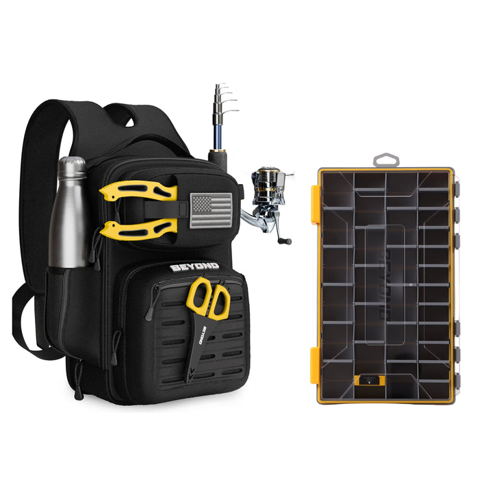 Beyond Fishing Voyager Tackle Bag With or Without Tackle Box