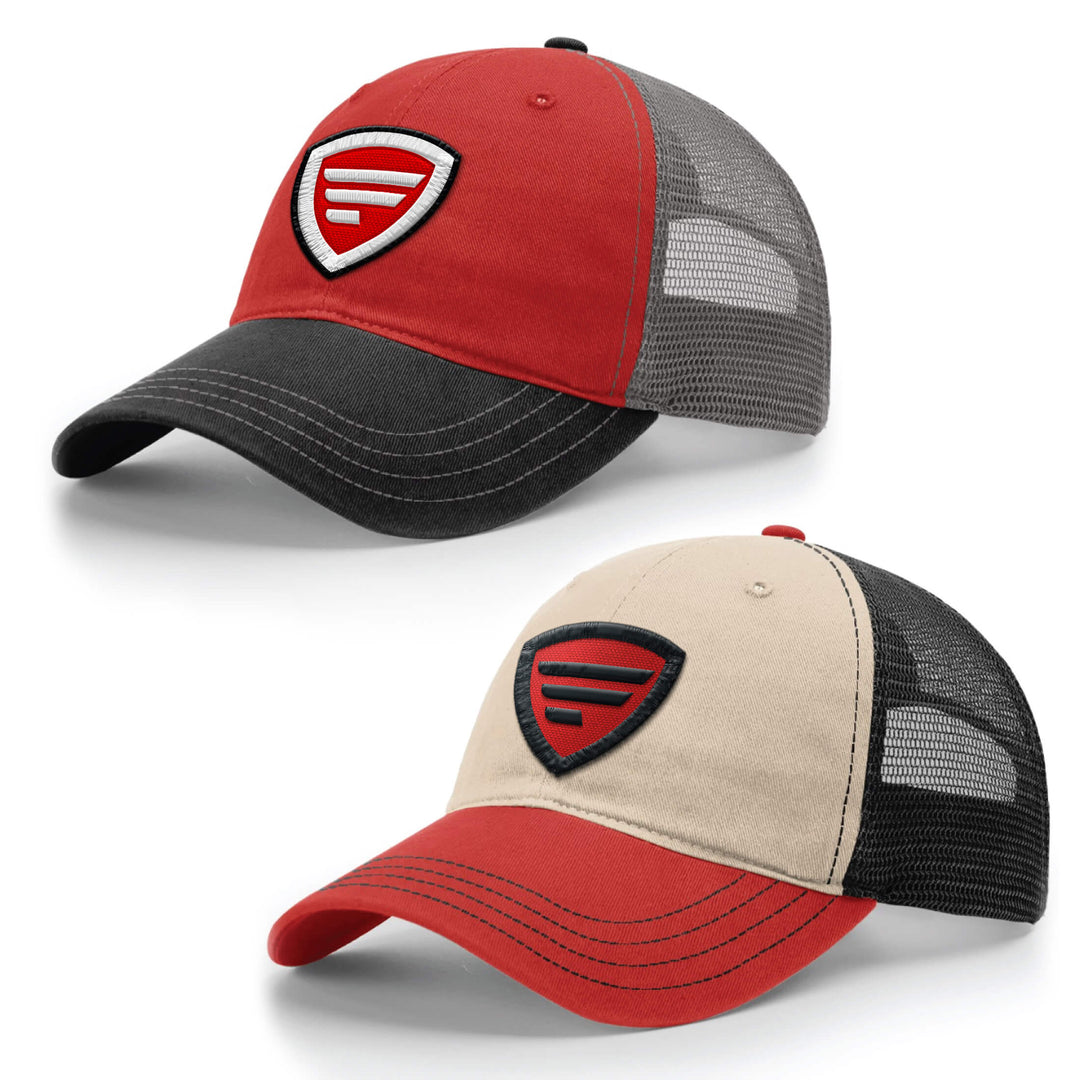 Favorite Fishing Benchmark hat showcasing a stylish, branded cap with a curved brim and adjustable strap for outdoor wear.