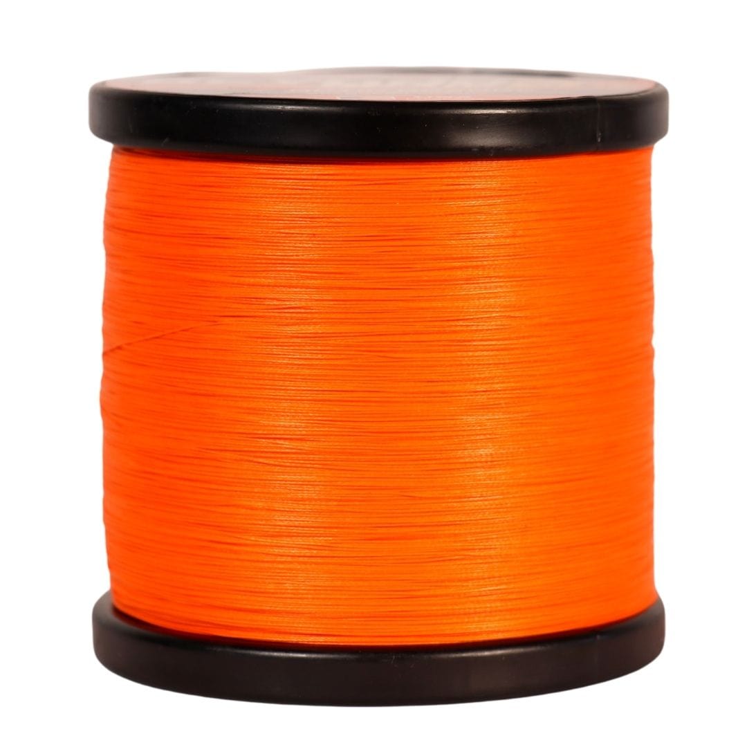 Beyond Braid Optic Orange 8X Ultra Performance 8-Strand fishing line, 300 yards, 8lb test, vibrant orange color