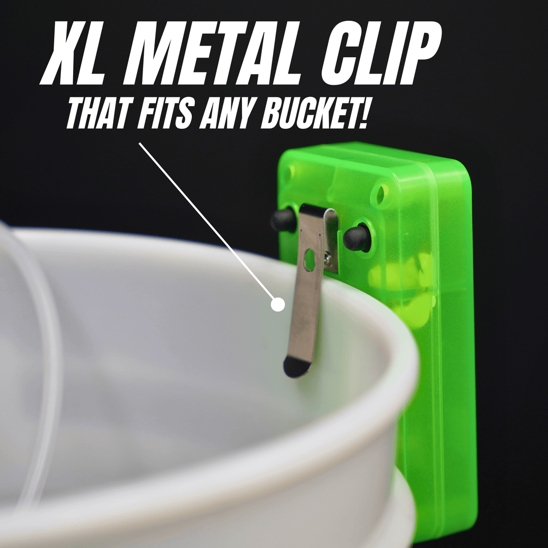 Rechargeable Beyond Bait Pump aerator with glow-in-the-dark bubbler for enhanced underwater visibility and bait aeration.