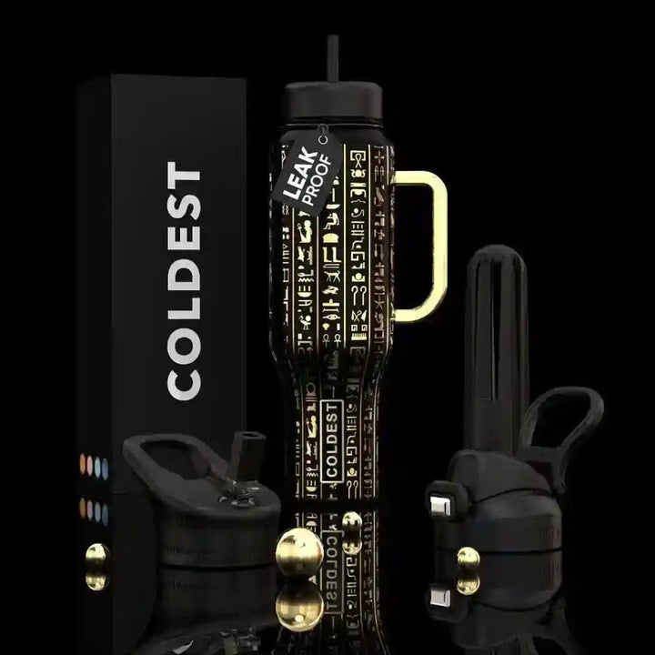 Coldest Legacy 001 The Egyptian vape device with sleek black design and modern features, displayed on a neutral background.