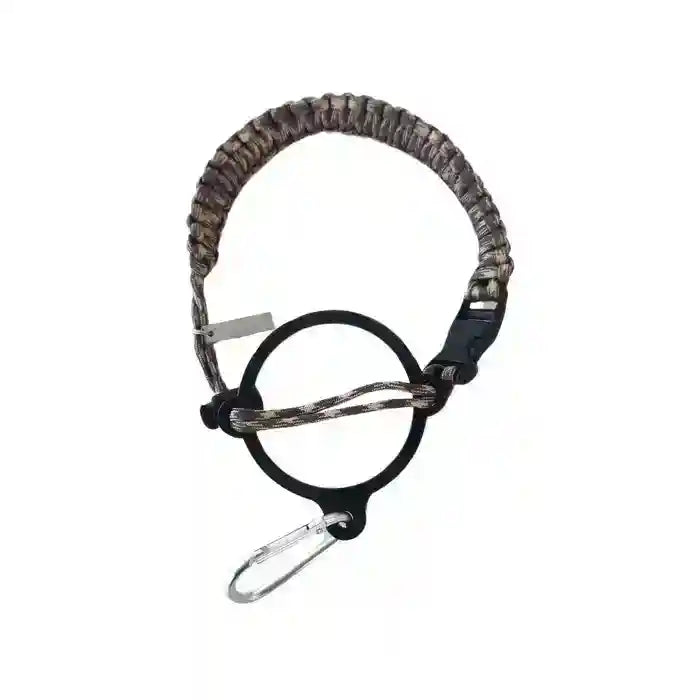Coldest Glowie Paracord accessory with a colorful handle, featuring a rugged, woven design perfect for outdoor gear or keychains.