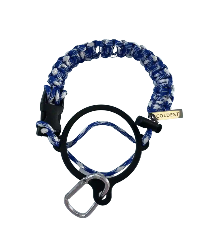 Coldest Paracord Handle accessory with durable paracord grip, designed for rugged outdoor use and secure handling.