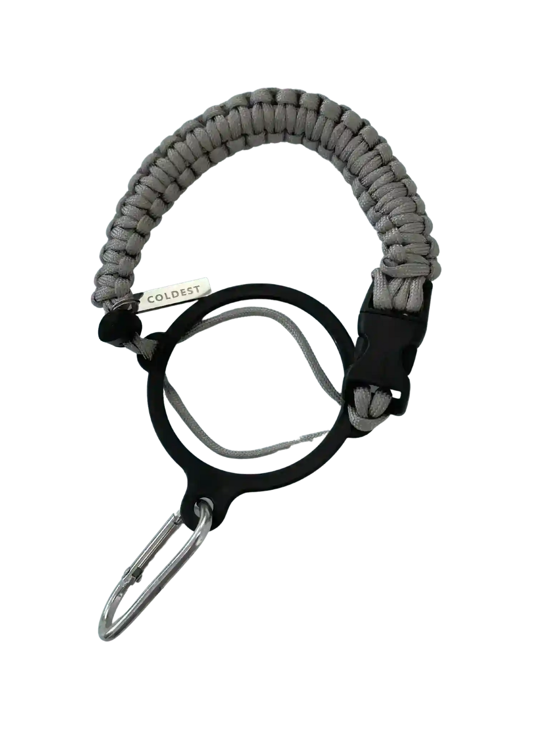 Coldest Glowie Paracord accessory with a handle, designed for durability and outdoor use, featuring bright, glow-in-the-dark elements.