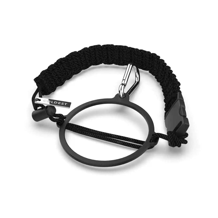 Coldest Paracord Handle accessory with durable paracord wrap, designed for comfortable grip and outdoor use.