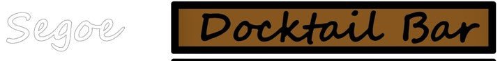 Custom Boat Names - Add Your Boat Name to Decking Kits - Choose Font & Letter Style