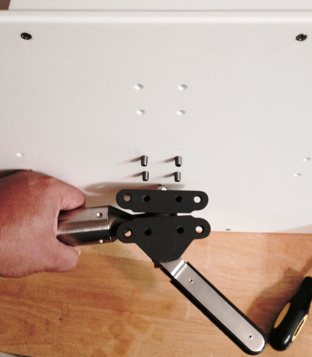 Docktail Bar Magma LeveLock adjustable fish rod holder mount showing top view with all-angle locking features.