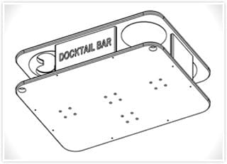 Illustration of the Magma LeveLock all-angle adjustable fish rod holder mount, featuring a sturdy design and versatile mounting options.