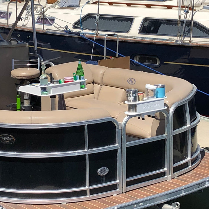 Docktail Bar Pontoon Boat Cup Holder Caddy - Multiple Colors Available