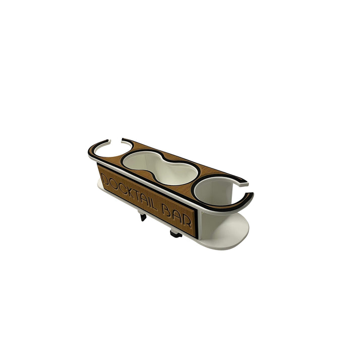 Docktail Bar Pontoon Boat Cup Holder Caddy - Multiple Colors Available
