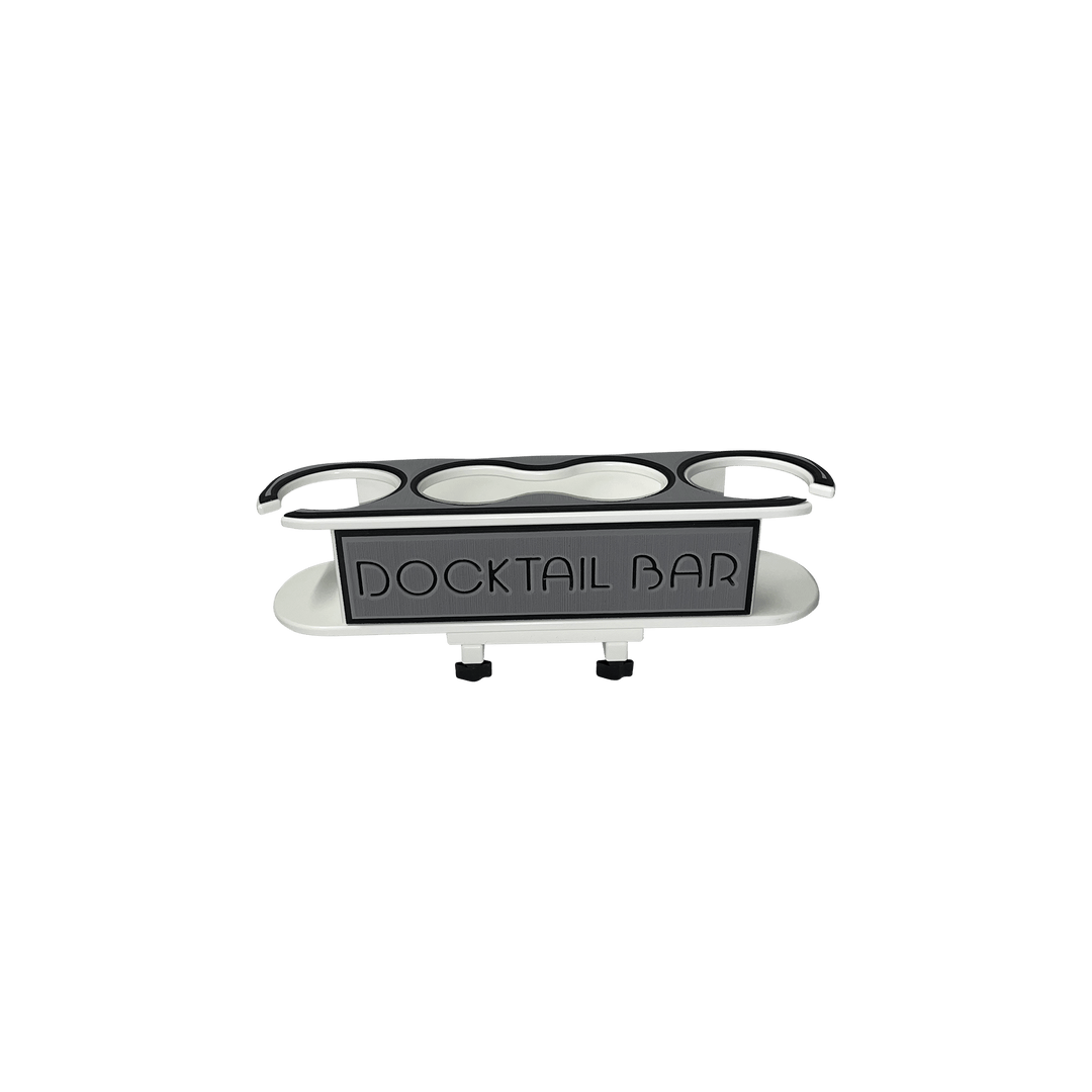 Docktail Bar Pontoon Boat Cup Holder Caddy - Multiple Colors Available