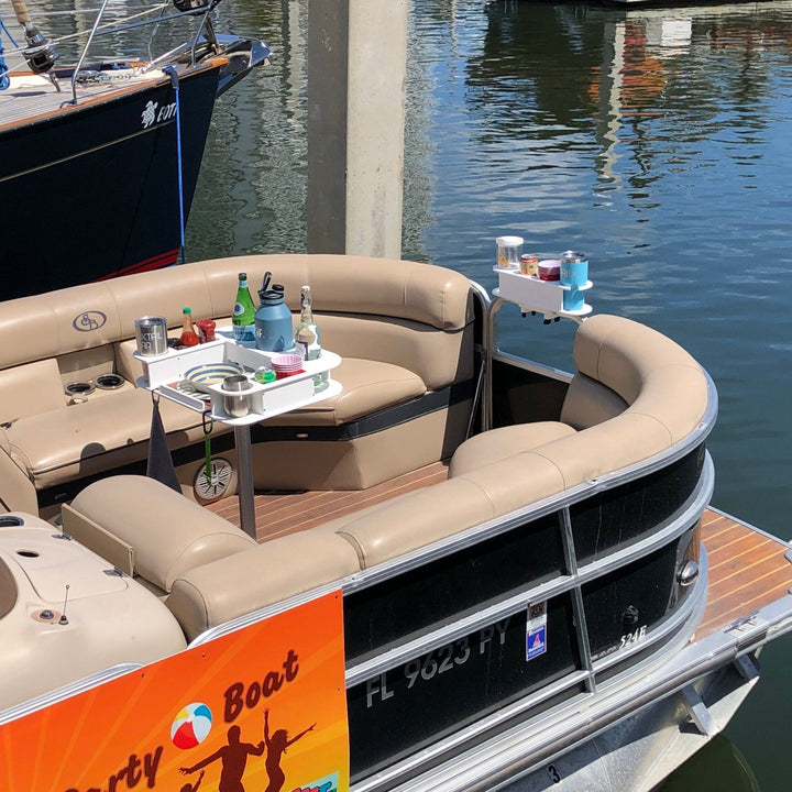 Docktail Bar Pontoon Boat Cup Holder Caddy - Multiple Colors Available