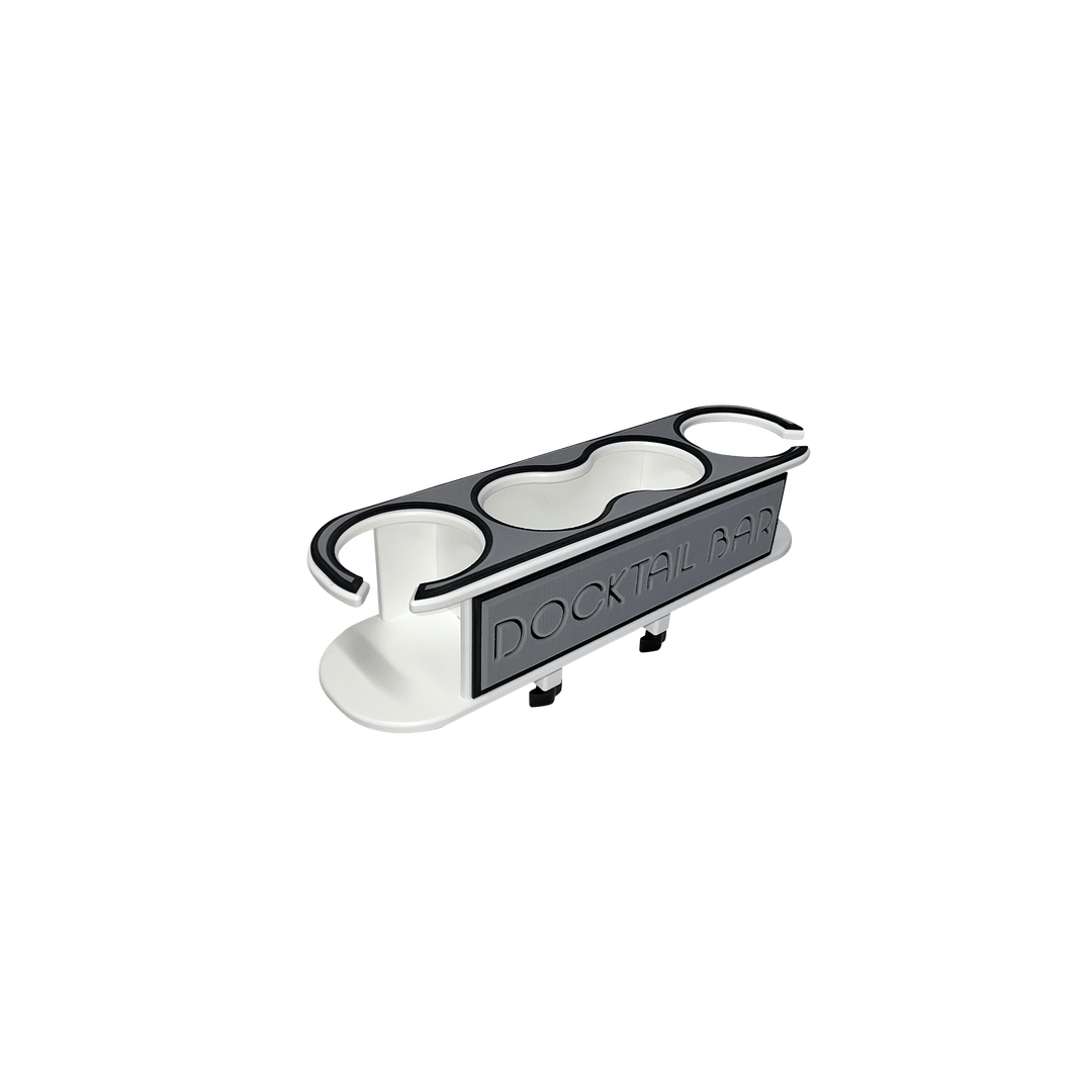 Docktail Bar Pontoon Boat Cup Holder Caddy - Multiple Colors Available