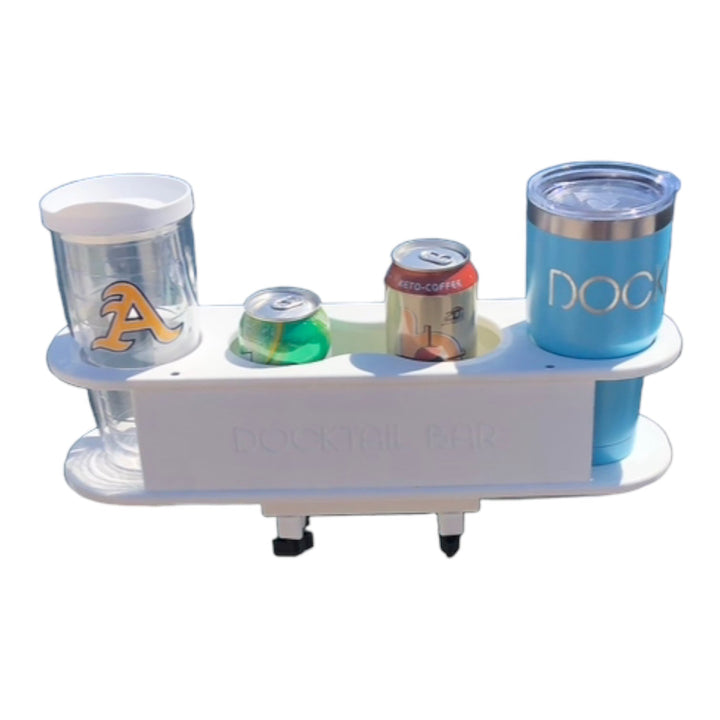 Docktail Bar Pontoon Boat Cup Holder Caddy - Multiple Colors Available
