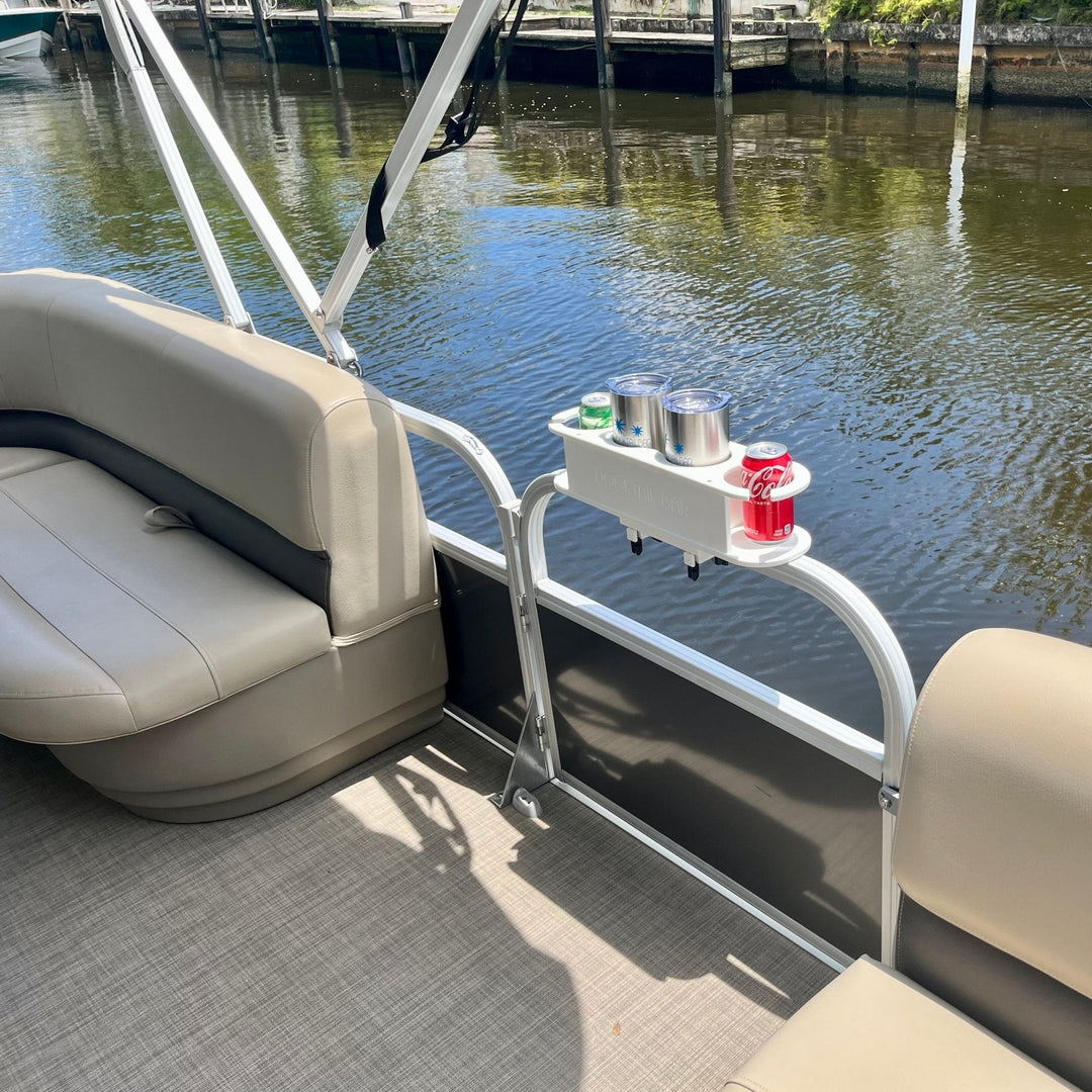 Docktail Bar Pontoon Boat Cup Holder Caddy - Multiple Colors Available