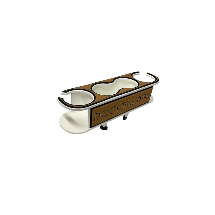 Docktail Bar Pontoon Boat Cup Holder Caddy - Multiple Colors Available