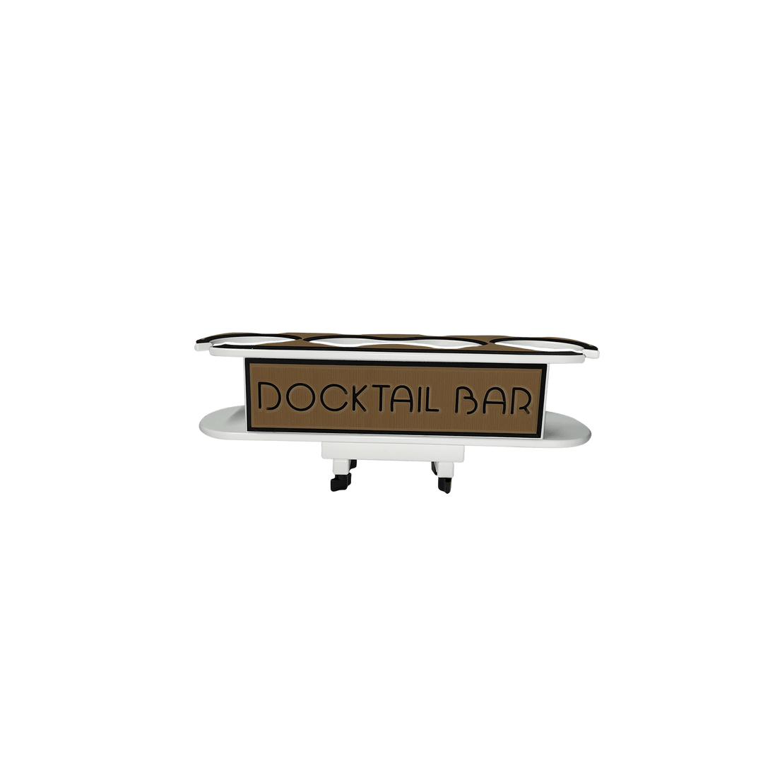 Docktail Bar Pontoon Boat Cup Holder Caddy - Multiple Colors Available