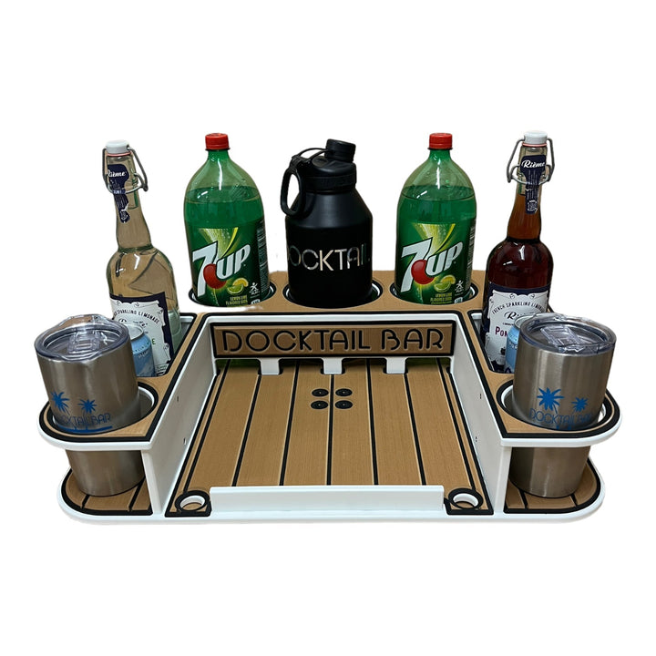 Docktail Butler Table with SeaSucker Vacuum Mounts