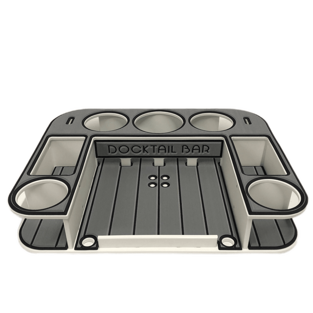 Docktail Butler Table with SeaSucker Vacuum Mounts