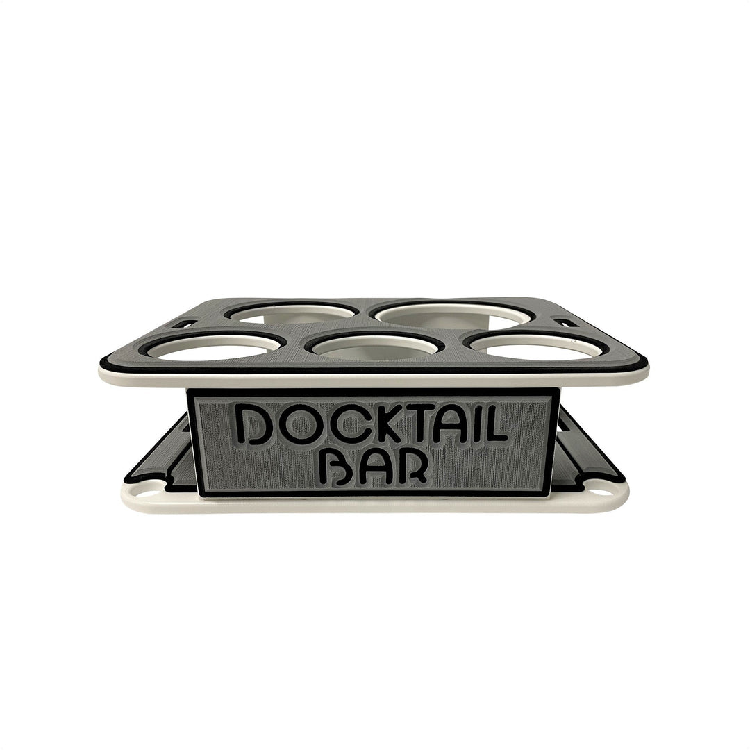Docktail Jr Boat Cup Holder Caddy with 2 SeaSucker Vacuum Mounts - Choose Your Color