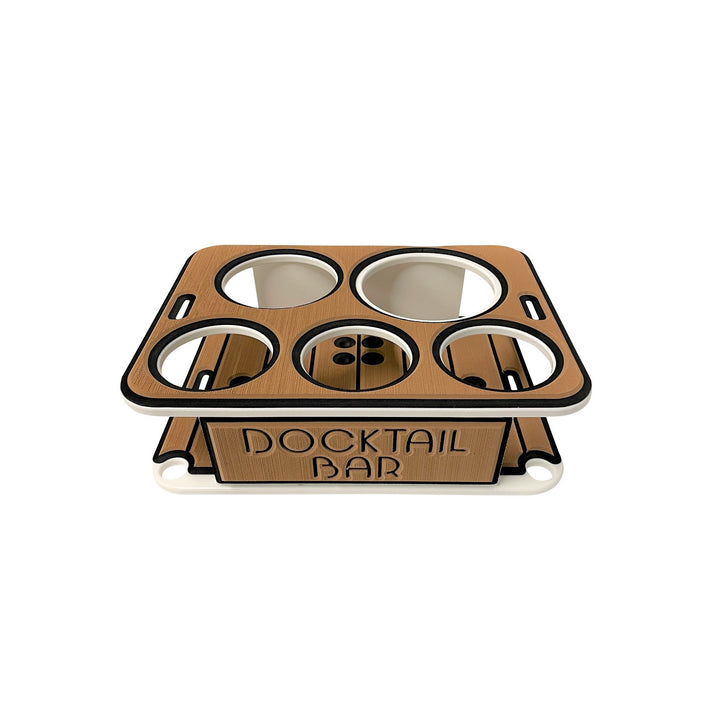Docktail Jr Boat Cup Holder Caddy with 2 SeaSucker Vacuum Mounts - Choose Your Color