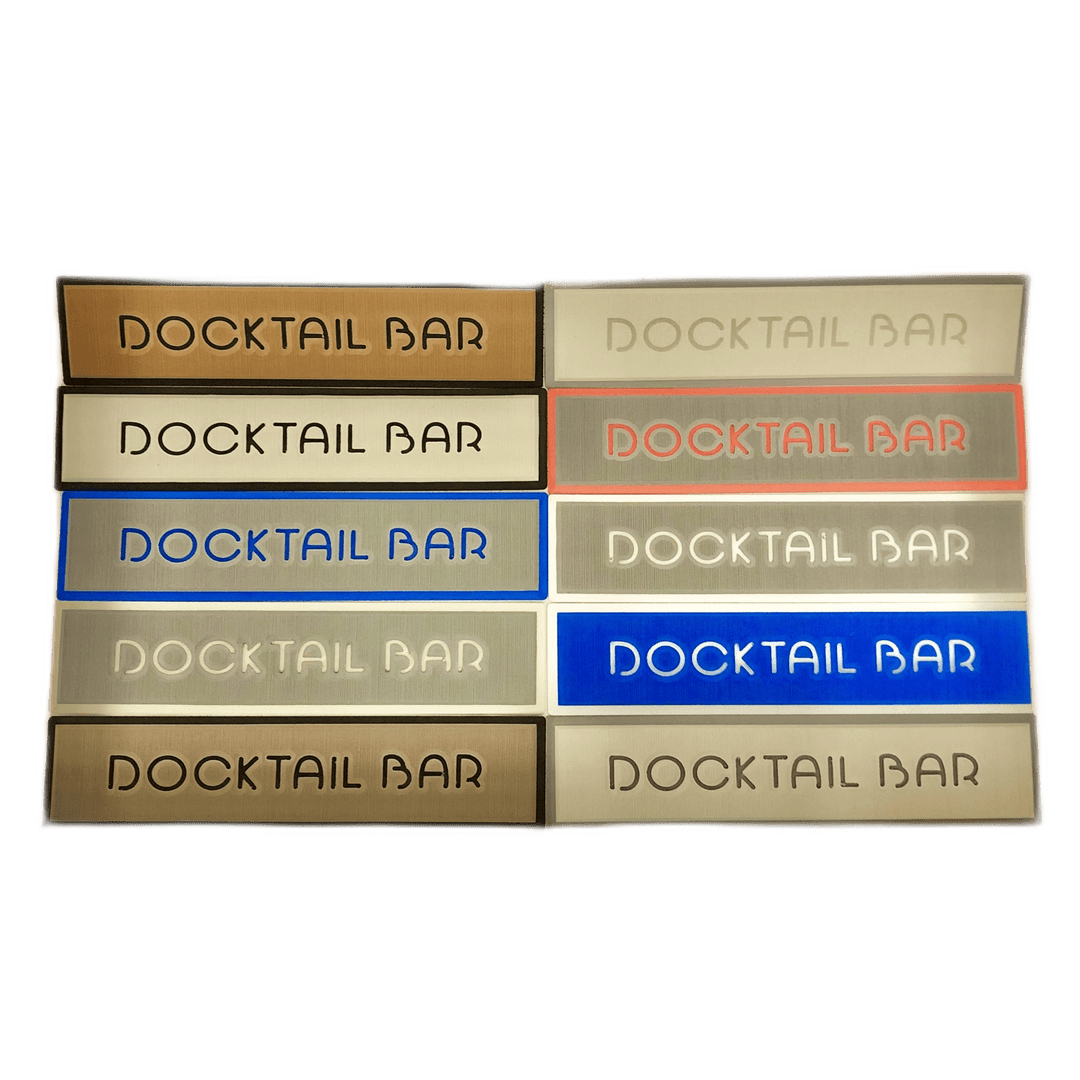 Docktail Utility Boat Table with Pontoon Boat Rail Mount