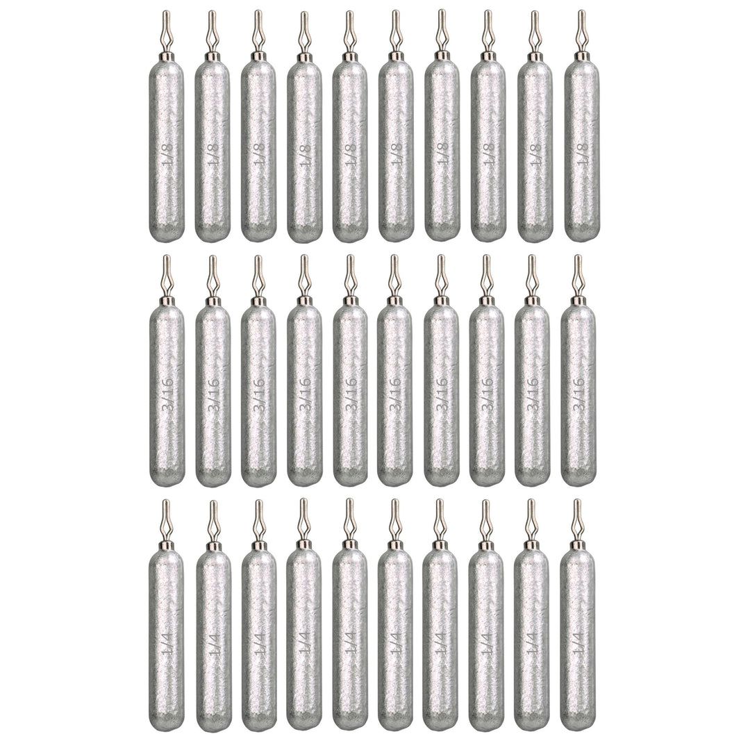 Reaction Tackle Lead Drop Shot Weights- Bulk Packs or Kits