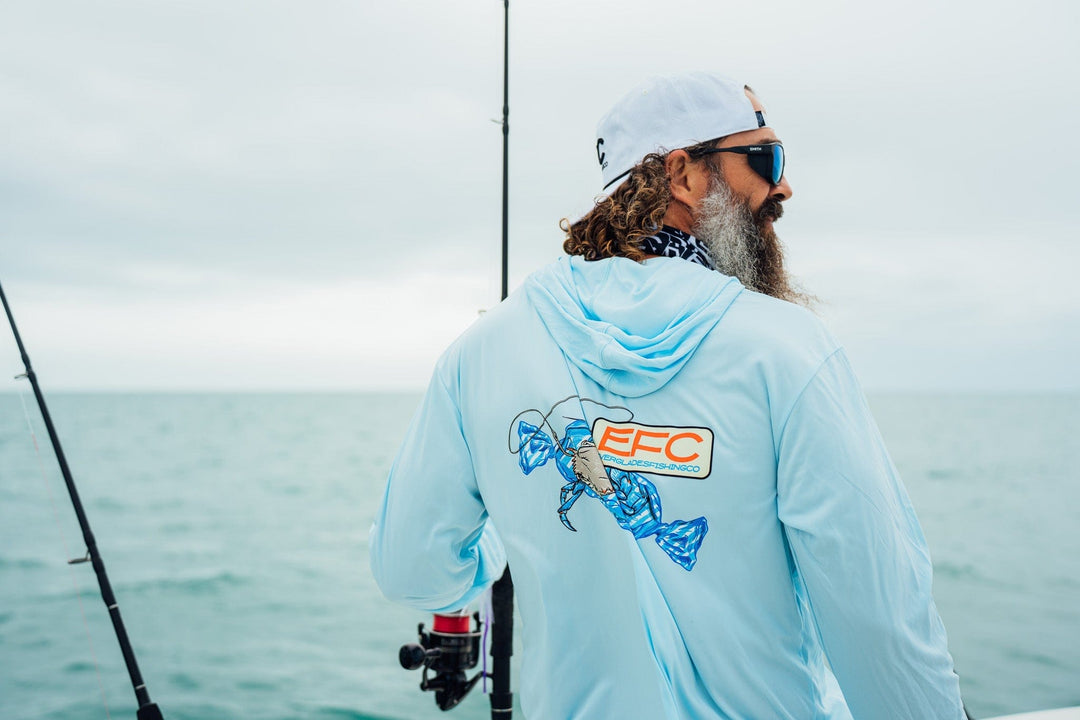 White Highland Snapback hat by Everglades Fishing Co featuring a structured crown and flat brim.