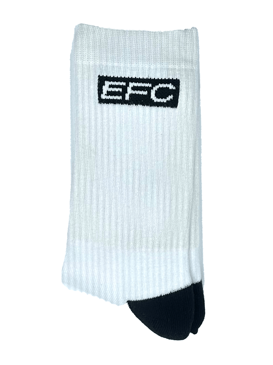 Solid white socks from Everglades Fishing Co, casual cotton footwear for everyday wear.