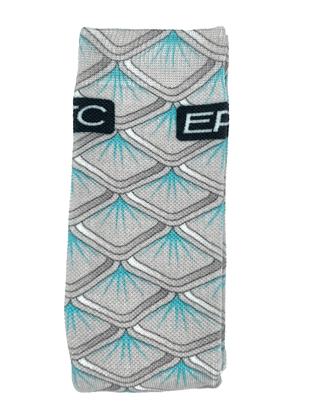 Everglades Fishing Co Tarpon Socks featuring colorful tarpon fish design on breathable, comfortable fishing sock fabric
